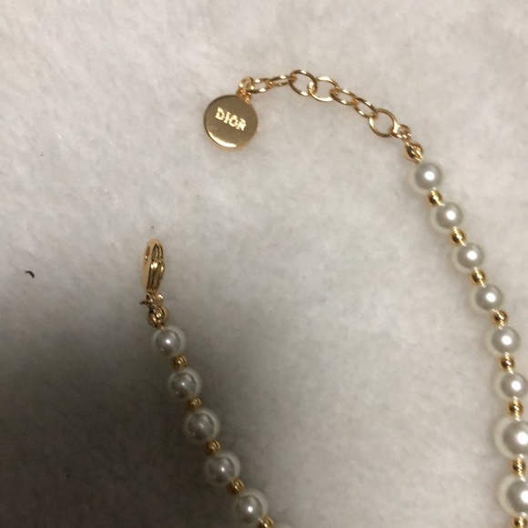 Authentic Dior Christian CD Logo Gold tone bracelet - Picture 3 of 5